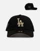 New Era Los Angeles Dodgers 'Raised Metallic Chainstitch' 9FORTY A-Frame Snapback Black