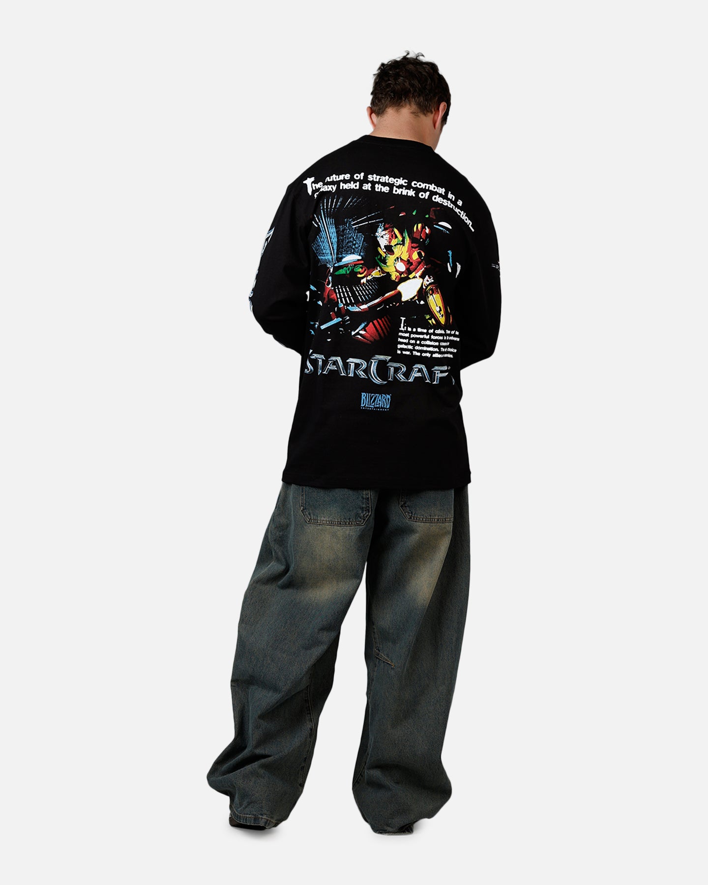 73Studio X Starcraft Race Long Sleeve T-Shirt Black | Culture Kings US
