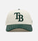 New Era Tampa Bay Rays 'Croc Skin 2.0' 9FORTY A-Frame Snapback Chrome/Dark Green