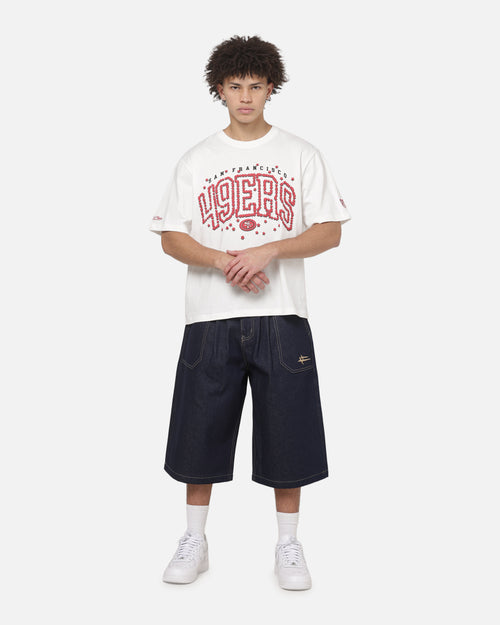 Mitchell & Ness San Francisco 49ers Star Spangled Cropped T-Shirt