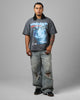 Loiter Project Dark Vintage T-Shirt Washed Charcoal