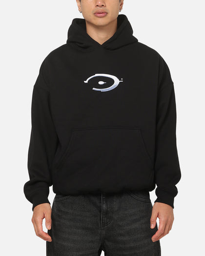 73Studio X Halo Logo Hoodie Black