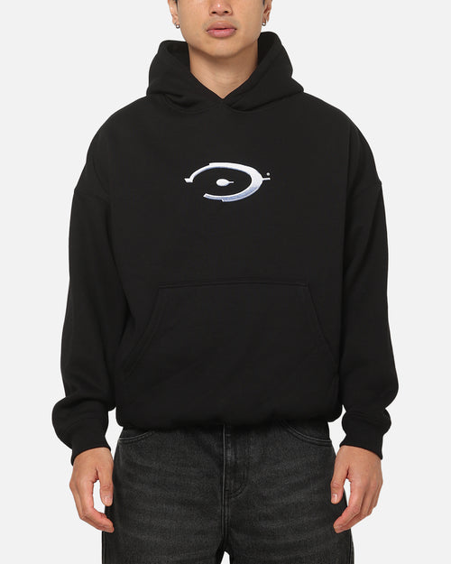 73Studio X Halo Logo Hoodie Black