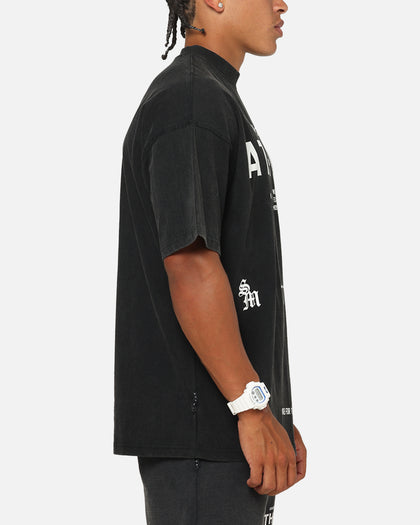 Saint Morta Athltc T-Shirt Washed Black