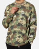 Carre Global Oversized Long Sleeve T-Shirt Camo