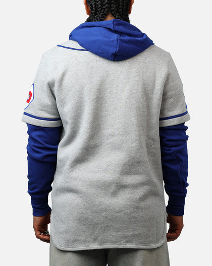 47 Brand Los Angeles Dodgers Game Hoodie Grey/Navy
