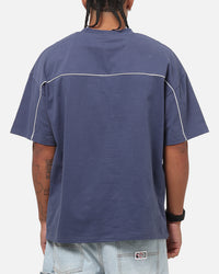 Carre Athletic Crew T-Shirt Vintage Navy