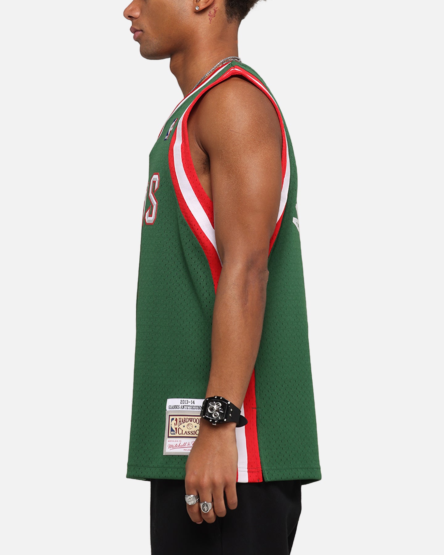 Mitchell & Ness Milwaukee Bucks Giannis Antetokounmpo Swing Jersey