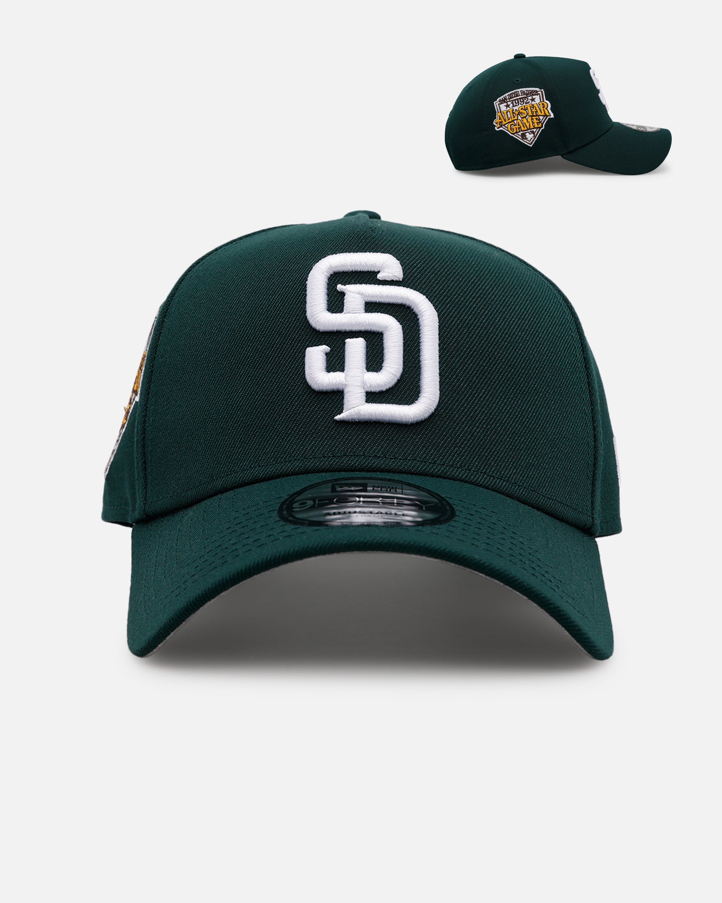 New Era San Diego Padres 'Evergreen' 9FORTY A-Frame Snapback Dark