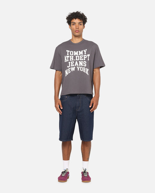 Tommy Jeans Archive Athletic Dept T-Shirt Washed Black