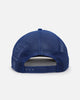 New Era New York Yankees 'Podium Pack' Pre-Curved Golfer Trucker Snapback Light Royal/Metallic Gold