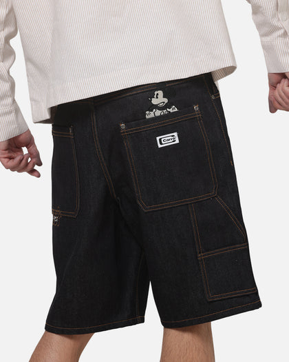 Carré x Disney Mickey & Friends Denim Jorts Raw Indigo