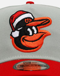 New Era Baltimore Orioles 'All I Want For Christmas' 9FORTY A-Frame Snapback Green/Red
