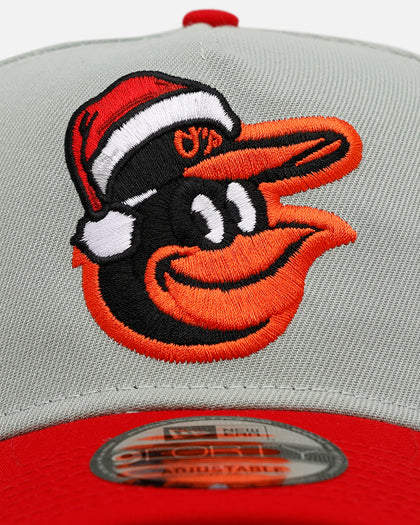 New Era Baltimore Orioles 'All I Want For Christmas' 9FORTY A-Frame Snapback Green/Red