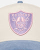 New Era Oakland Raiders 'Easter Corduroy' 9FORTY A-Frame Snapback White/Blue