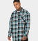 Saint Morta Prima Flannel Shirt Cyan