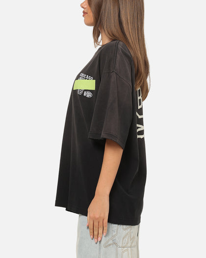 Mitchell & Ness Chicago Bulls Tape T-Shirt Black