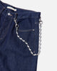 MNML Skull Wallet Chain Silver