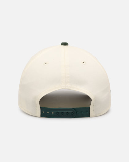 New Era Oakland Raiders 'Chrome White Green' Corduroy Visor 9FORTY A-Frame Snapback Chrome