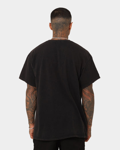 Goat Crew Removalist Vintage T-Shirt Black Wash