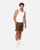 Saint Morta Waffle Shorts Brown