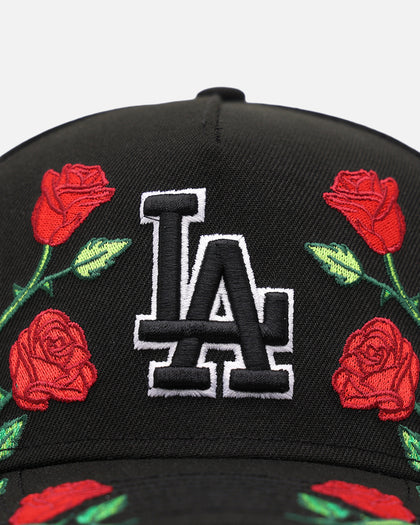New Era Los Angeles Dodgers 'Garden' 9FORTY A-Frame Snapback Black