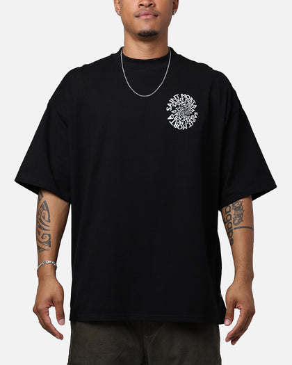 Saint Morta Vortex Mock T-Shirt Black