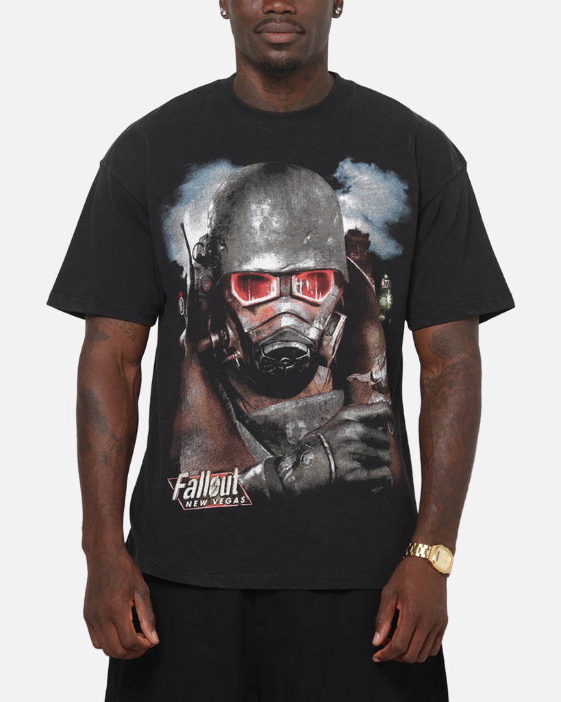 73Studio X Fallout NCR Ranger T-Shirt Black Acidwash | Culture
