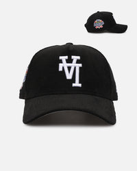 New Era Los Angeles Dodgers 'Upside Down LA Cord' 9FORTY A-Frame Corduroy Snapback Black
