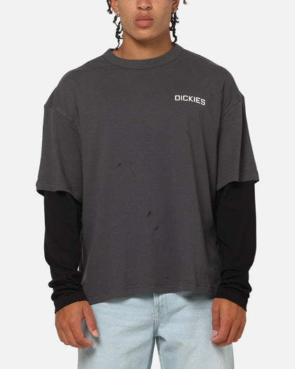 Dickies Payson 2Fer Long Sleeve T-Shirt Black