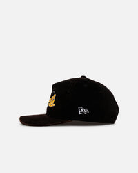 New Era Kansas City Chiefs 'Washed Black NFL Golfer' Corduroy Golfer Snapback Washed Black