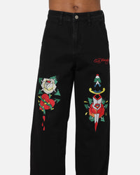 Ed Hardy Once Wounded Jeans Black