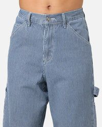 XXIII Striped Work Pant Navy Stripe