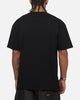 Carre Box Check T-Shirt Solid Black