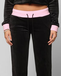 Ed Hardy Women's Ed Hardy Trackpants Black/Pink