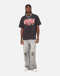 Mitchell & Ness San Francisco 49ers Arch T-Shirt Faded Black