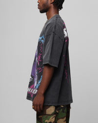 Loiter Midnight Widow Vintage T-Shirt Washed Black