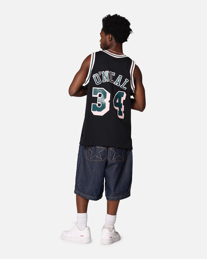 Mitchell & Ness Los Angeles Lakers Shaquille O'Neal 'Deep Emerald' Swing Jersey Black
