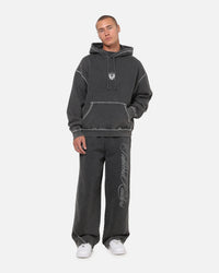 Mitchell & Ness Las Vegas Raiders Star Script Hoodie Washed Black