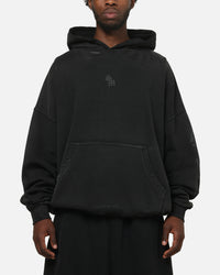Saint Morta Athltc R3 Boxy Hoodie Washed Black