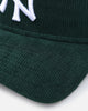 New Era New York Yankees 'Dark Green Cord' 9FORTY A-Frame Corduroy Snapback Dark Green