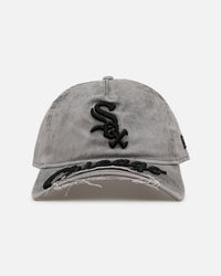 New Era Chicago White Sox 'Cutoff Visor' 9FORTY Snapback Washed Black