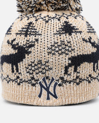 47 Brand New York Yankees Keep The Change '47 Beanie Natural