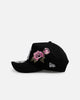 New Era Los Angeles Angels 'Pink Rose Embroidery' 9FORTY A-Frame Snapback Black/Pink