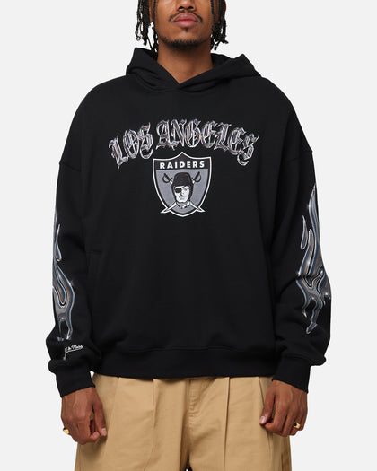 Mitchell & Ness Las Vegas Raiders Chrome Nation Hoodie Black