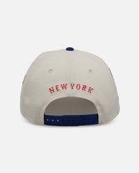 New Era New York Mets 'Chrome City Icons' 9FORTY A-Frame Snapback Chrome/Official Team Color