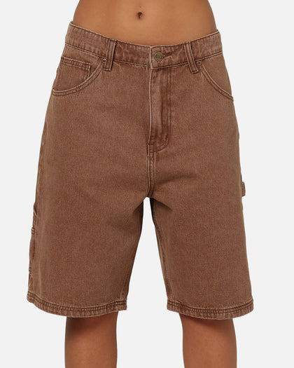Carre Carpenter Jorts Tan