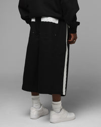 Loiter Lace Jorts Black