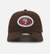New Era San Francisco 49ers 'Diamante' 9FORTY A-Frame Snapback Walnut