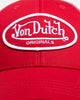 Von Dutch Originals Trucker Snapback Red/White